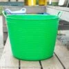 10.5Gal/38L Tubtrug Flexible Large Bucket - Green 1 10.5Gal/38L Tubtrug Flexible Large Bucket - Green -ANZ Trees Shop 105gal 38l tubtrug flexible large bucket green