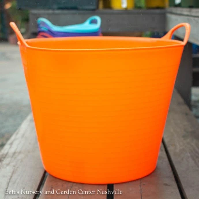 10.5Gal/38L Tubtrug Flexible Large Bucket - Orange 3 10.5Gal/38L Tubtrug Flexible Large Bucket - Orange