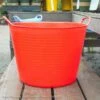 10.5Gal/38L Tubtrug Flexible Large Bucket - Red 1 10.5Gal/38L Tubtrug Flexible Large Bucket - Red -ANZ Trees Shop 105gal 38l tubtrug flexible large bucket red