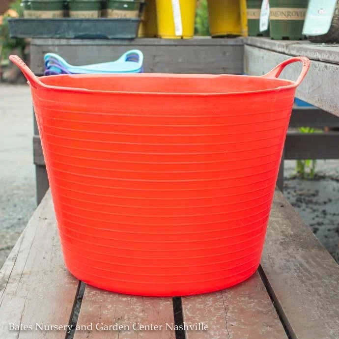 10.5Gal/38L Tubtrug Flexible Large Bucket - Red 3 10.5Gal/38L Tubtrug Flexible Large Bucket - Red