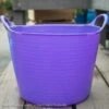 3.5Gal/14L Tubtrug Flexible Small Bucket - Purple 1 3.5Gal/14L Tubtrug Flexible Small Bucket - Purple -ANZ Trees Shop 35gal 14l tubtrug flexible small bucket purple