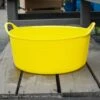 3.9Gal/15L Tubtrug Flexible Small Shallow Bucket - Yellow -ANZ Trees Shop 39gal 15l tubtrug flexible small shallow bucket ye