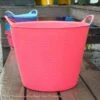 6.5Gal/26L Tubtrug Flexible Medium Bucket - Pink -ANZ Trees Shop 65gal 26l tubtrug flexible medium bucket pink