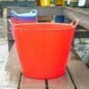 6.5Gal/26L Tubtrug Flexible Medium Bucket - Red -ANZ Trees Shop 65gal 26l tubtrug flexible medium bucket red