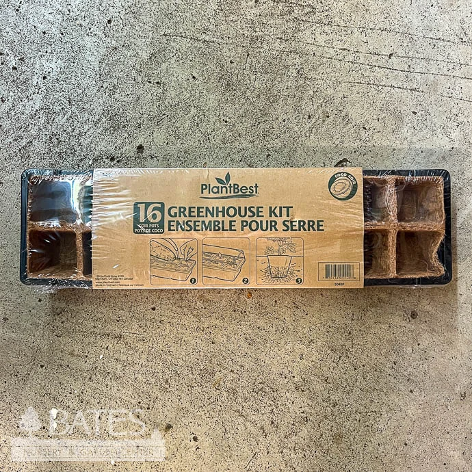 Coconut Coir Pot Greenhouse Seed Starter Kit 16 Cells PlantBest 3 Coconut Coir Pot Greenhouse Seed Starter Kit 16 Cells PlantBest