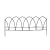 Fence Border Hastings Arch 29x13 Black Metal