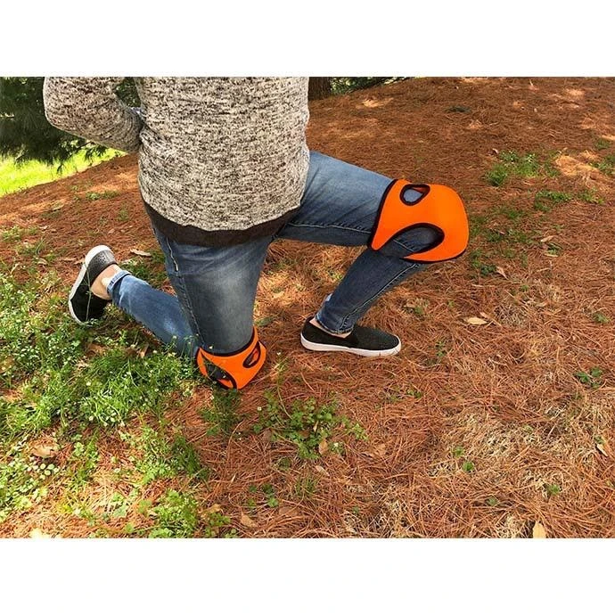 Knee Pads Orange Foam 1pair 4 Knee Pads Orange Foam 1pair - Image 2
