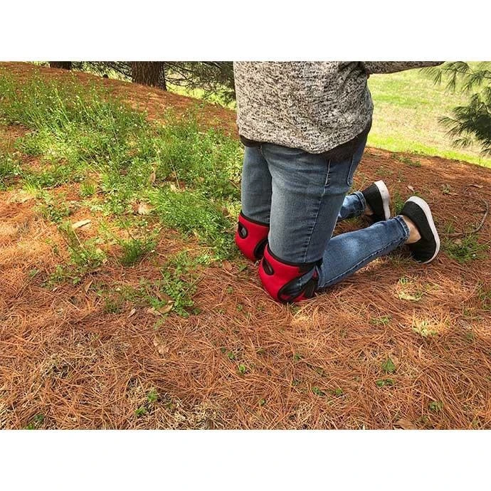 Knee Pads Red Foam 1pair 4 Knee Pads Red Foam 1pair - Image 2