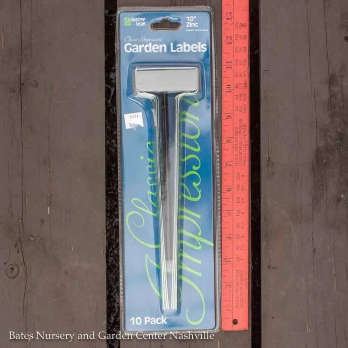 Plant Label Zinc 10" W/Pencil10Pk Luster Leaf 3 Plant Label Zinc 10" W/Pencil10Pk Luster Leaf