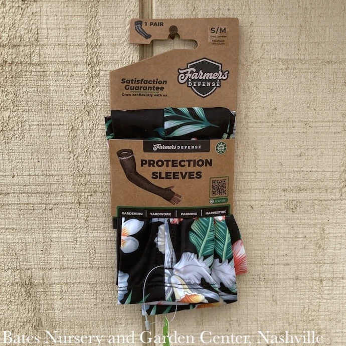 Protective Sleeves Tropical Flower S/M Farmers Defense 1pr 3 Protective Sleeves Tropical Flower S/M Farmers Defense 1pr