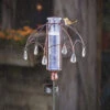 Rain Gauge Stake Solar Umbrella W/Bird Metal/Glass 9x36 1 Rain Gauge Stake Solar Umbrella W/Bird Metal/Glass 9x36 -ANZ Trees Shop rain gauge stake solar umbrella w bird metal glass