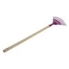 Tool Kids Leaf Rake Wood Handle