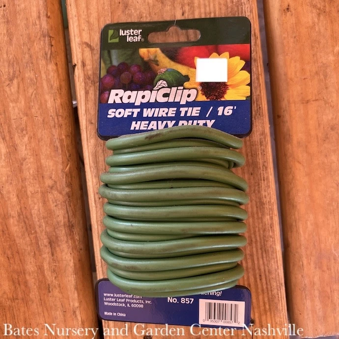 Twist Tie Soft 16' Thick Rapidclip Luster Leaf 3 Twist Tie Soft 16' Thick Rapidclip Luster Leaf