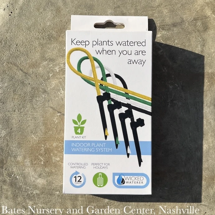 Wicked Waterer Watering System Kit 4-Spikes W/19" Wicks 3 Wicked Waterer Watering System Kit 4-Spikes W/19" Wicks